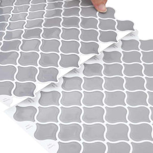 Adesivi Decorativi 50 pcs Grigio 27 x 27 x 0.8 cm 42021334