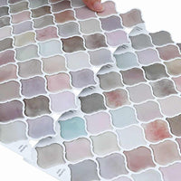 Adesivi Decorativi 10 pcs Beige 27 x 27 x 0.8 cm 42021335