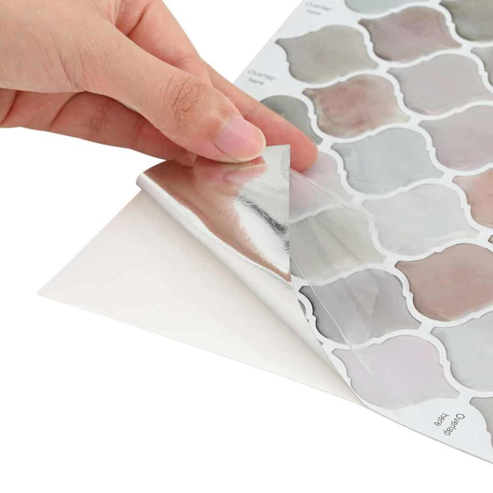 Adesivi Decorativi 50 pcs Beige 27 x 27 x 0.8 cm 42021337