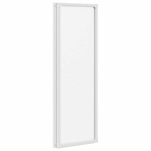 Schermo da Bagno Glassato 120 x 117 cm Alluminio & Pannello PP 42023504