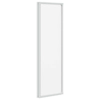 Schermo da Bagno Glassato 132 x 140 cm Alluminio & Pannello PP 42023505