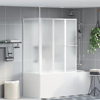 Schermo da Bagno Glassato 120 x 70 x 137 cm 42023507