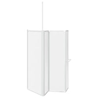 Schermo da Bagno Glassato 120 x 70 x 137 cm 42023507