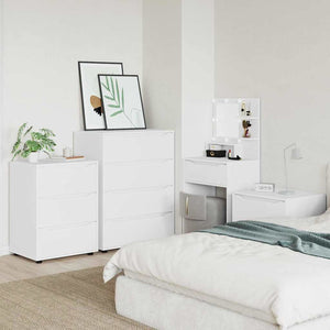 Armadi di Stoccaggio 2 pcs Bianco 80 x 48 x 105 cm 3406225