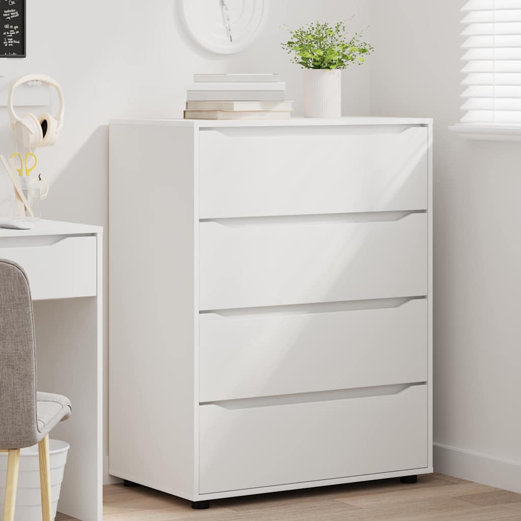 Armadi di Stoccaggio 2 pcs Bianco 80 x 48 x 105 cm 3406225