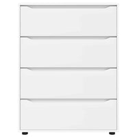 Armadi di Stoccaggio 2 pcs Bianco 80 x 48 x 105 cm 3406225