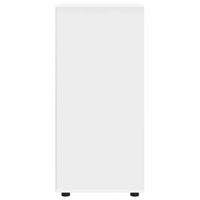 Armadi di Stoccaggio 2 pcs Bianco 80 x 48 x 105 cm 3406225