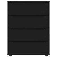 Armadi di Stoccaggio 2 pcs Nero 80 x 48 x 105 cm 3406226