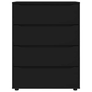 Armadi di Stoccaggio 2 pcs Nero 80 x 48 x 105 cm 3406226