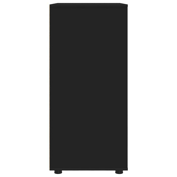 Armadi di Stoccaggio 2 pcs Nero 80 x 48 x 105 cm 3406226