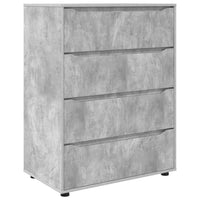 Armadi di Stoccaggio 2 pcs Grigio cemento 80 x 48 x 105 cm 3406228