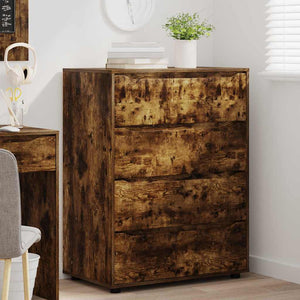 Armadi di Stoccaggio 2 pcs Rovere fumé 80 x 48 x 105 cm 3406230