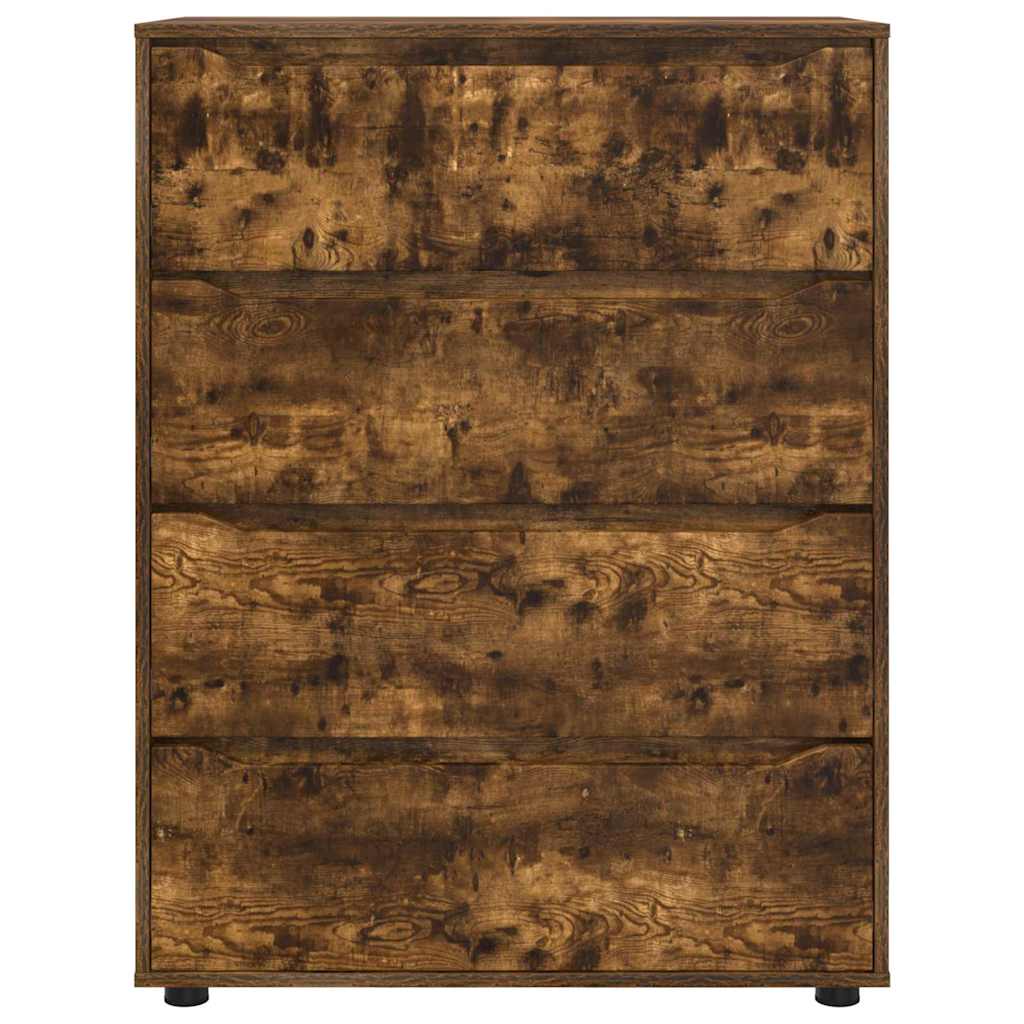 Armadi di Stoccaggio 2 pcs Rovere fumé 80 x 48 x 105 cm 3406230