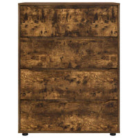 Armadi di Stoccaggio 2 pcs Rovere fumé 80 x 48 x 105 cm 3406230