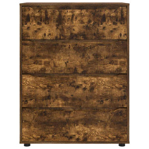 Armadi di Stoccaggio 2 pcs Rovere fumé 80 x 48 x 105 cm 3406230