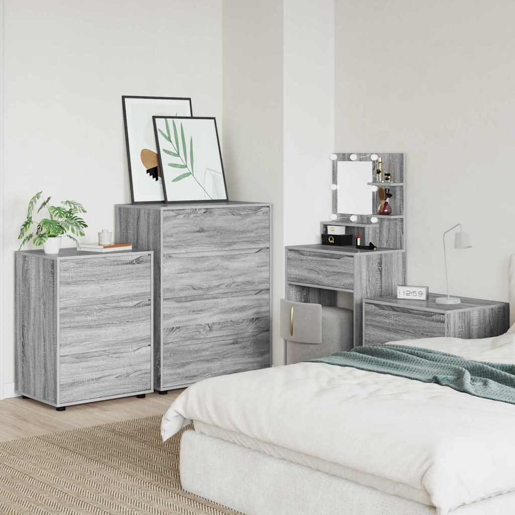 Armadi di Stoccaggio 2 pcs Grigio Sonoma 80 x 48 x 105 cm 3406231