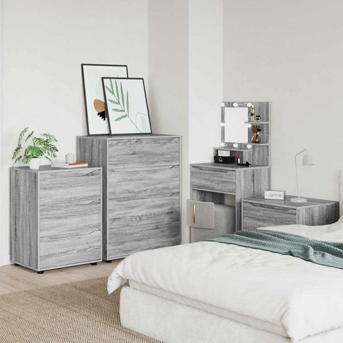 Armadi di Stoccaggio 2 pcs Grigio Sonoma 80 x 48 x 105 cm 3406231