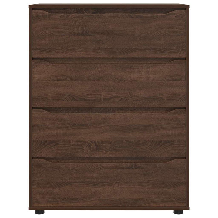 Armadi di Stoccaggio 2 pcs Rovere Marrone 80 x 48 x 105 cm 3406232