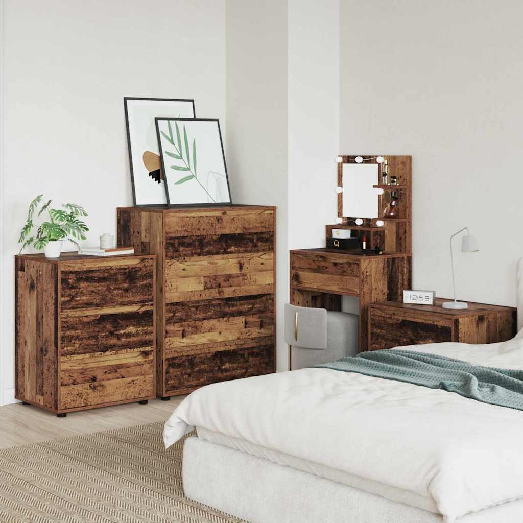 Armadi di Stoccaggio 2 pcs Legno vecchio 80 x 48 x 105 cm 3406233