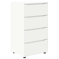 Armadi di Stoccaggio 2 pcs Bianco 60 x 48 x 105 cm 3406235