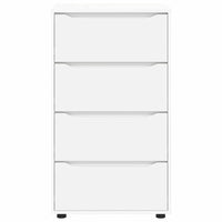 Armadi di Stoccaggio 2 pcs Bianco 60 x 48 x 105 cm 3406235