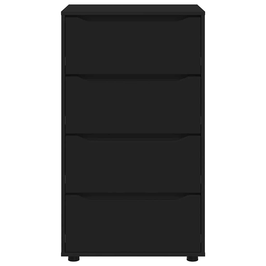 Armadi di Stoccaggio 2 pcs Nero 60 x 48 x 105 cm 3406236