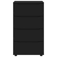 Armadi di Stoccaggio 2 pcs Nero 60 x 48 x 105 cm 3406236