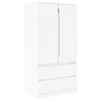 Mobile da Bagno Bianco 79,5 x 49 x 156 cm Legno multistrato 3406245