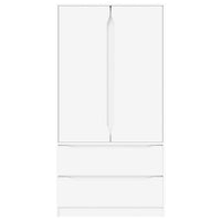Mobile da Bagno Bianco 79,5 x 49 x 156 cm Legno multistrato 3406245
