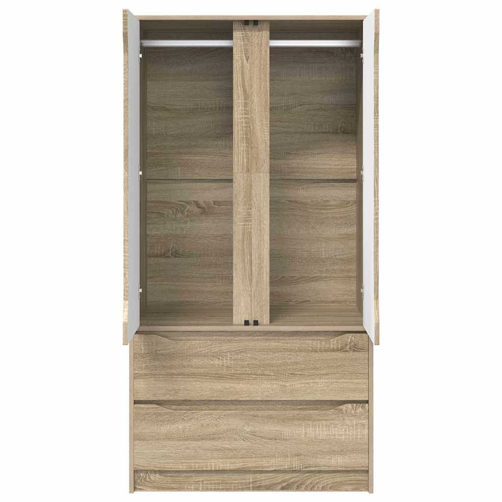 Mobile da Bagno con cassetto Rovere Sonoma 79,5 x 49 x 156 cm 3406247