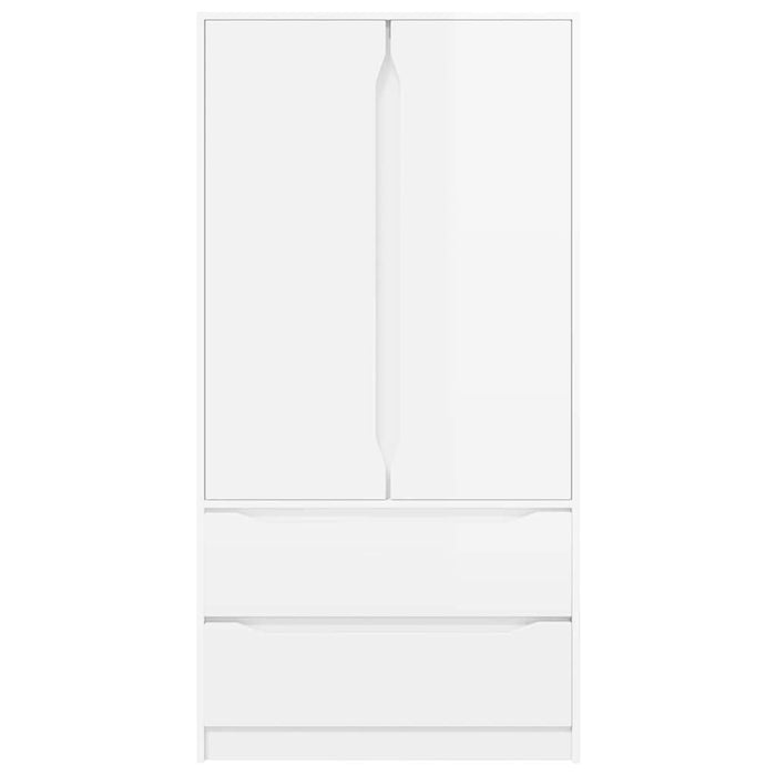 Mobile da Bagno con cassetto Bianco Lucido 79,5 x 49 x 156 cm 3406249