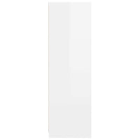 Mobile da Bagno con cassetto Bianco Lucido 79,5 x 49 x 156 cm 3406249