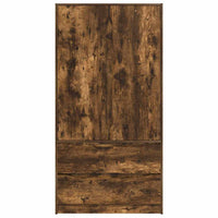 Mobile da Bagno con cassetto Rovere fumé 79,5 x 49 x 156 cm 3406250