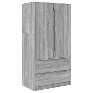 Mobile da Bagno con cassetto Grigio Sonoma 79,5 x 49 x 156 cm 3406251