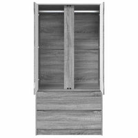 Mobile da Bagno con cassetto Grigio Sonoma 79,5 x 49 x 156 cm 3406251