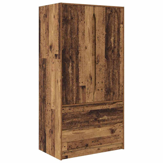 Mobile da Bagno con cassetto Legno vecchio 79,5 x 49 x 156 cm 3406253