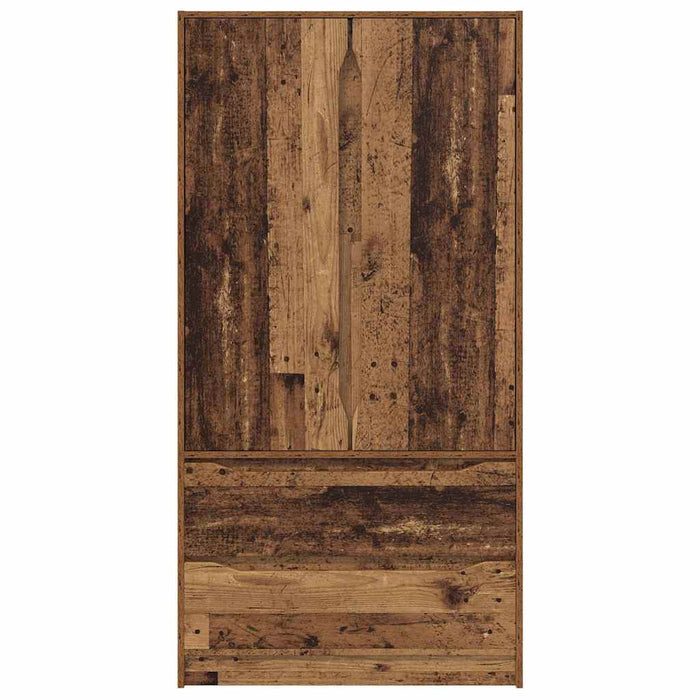 Mobile da Bagno con cassetto Legno vecchio 79,5 x 49 x 156 cm 3406253