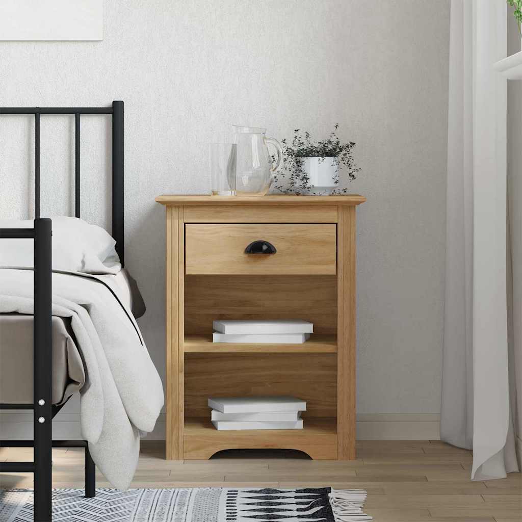 Armadio da Notte BODO Marrone miele 53 x 38,5 x 67 cm 42023478