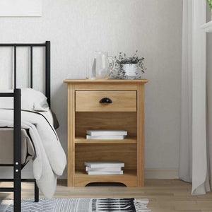 Armadio da Notte BODO Marrone miele 53 x 38,5 x 67 cm 42023478