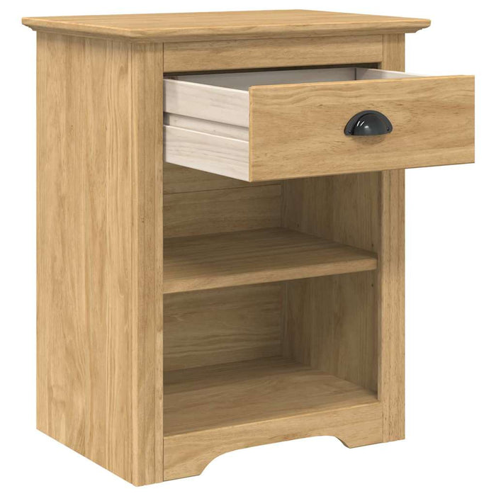 Armadio da Notte BODO Marrone miele 53 x 38,5 x 67 cm 42023478