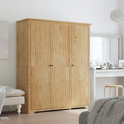 Guardaroba con porta BODO Marrone miele 146 x 53,5 x 173 cm 42023481