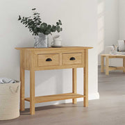 Tavolo consolle BODO Marrone miele 91 x 34.7 x 74 cm 42023484