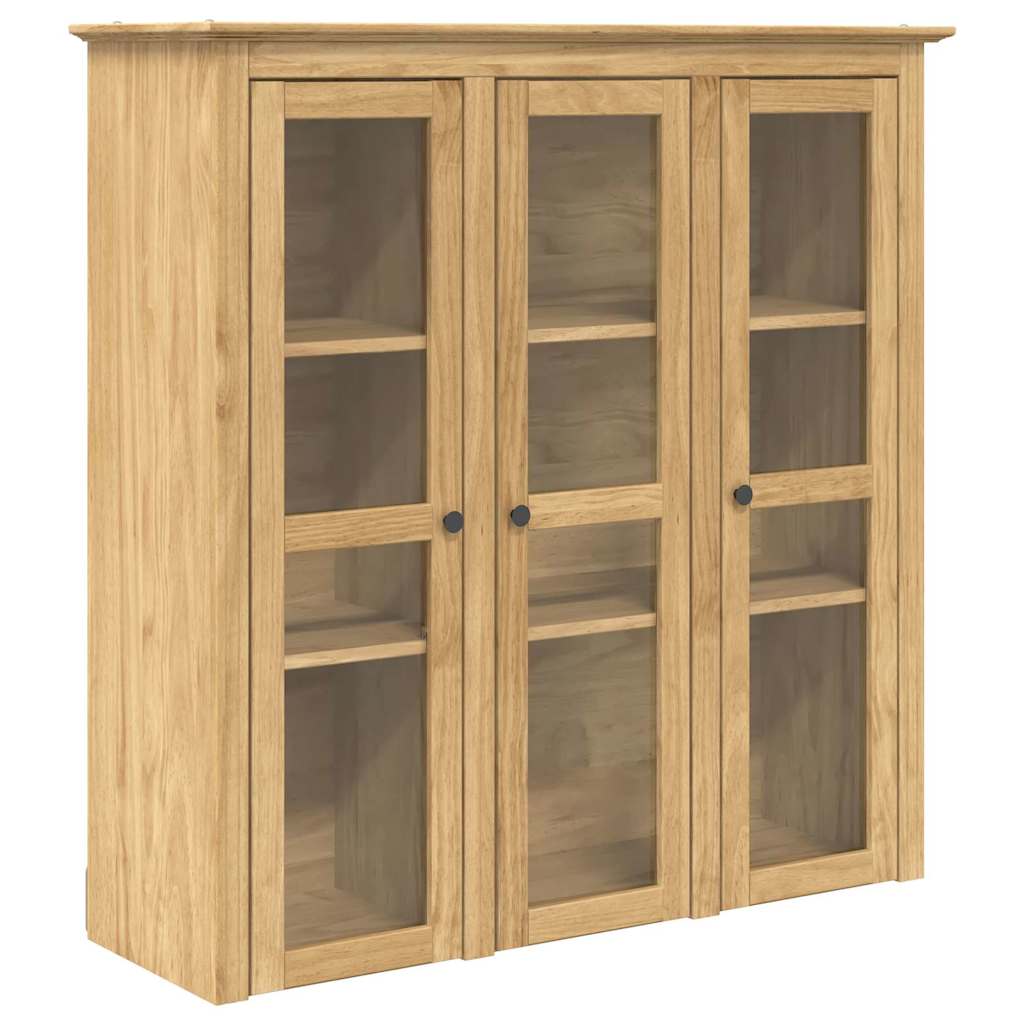 Armadio con Porte in Vetro BODO Marrone miele 42023485
