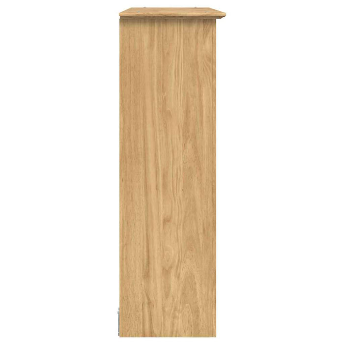 Armadio con Porte in Vetro BODO Marrone miele 42023485