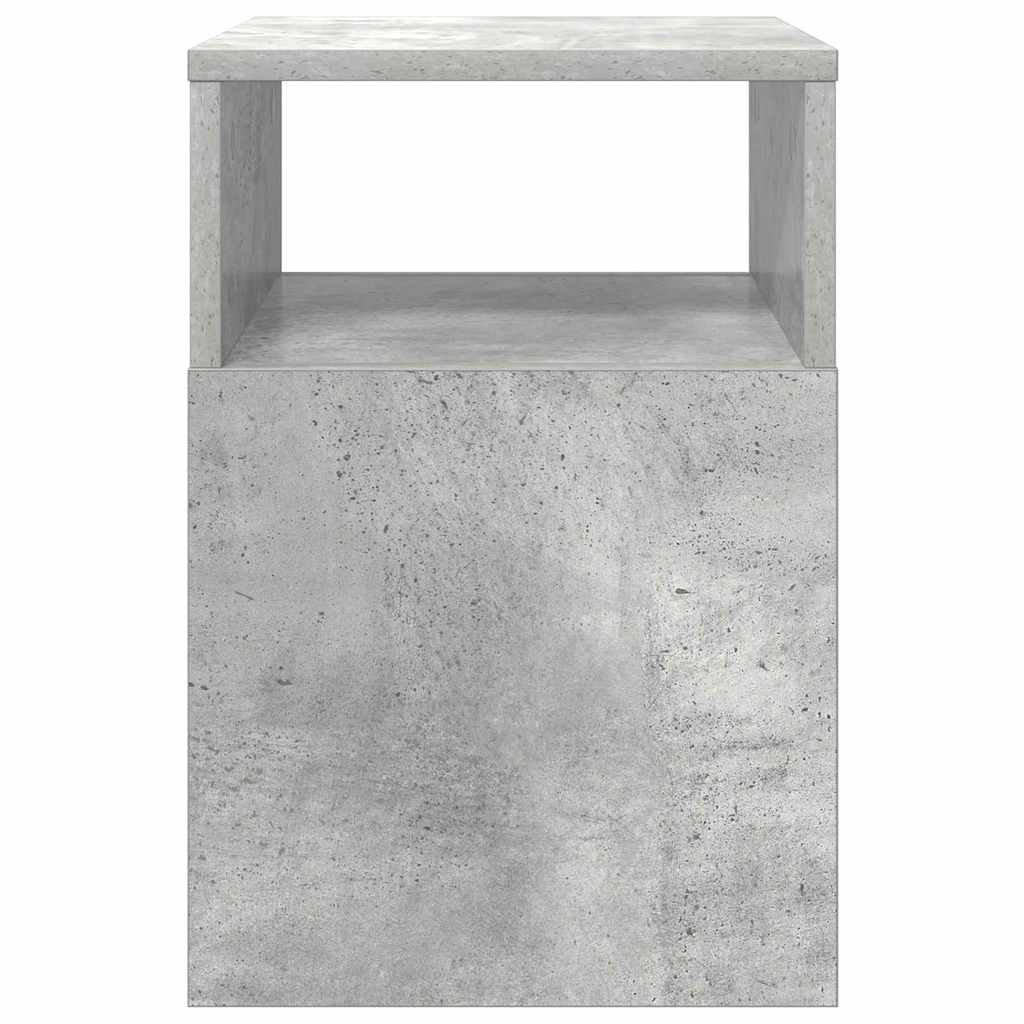 Tavolino 2 pcs Grigio cemento 30,5 x 30 x 45 cm 890903