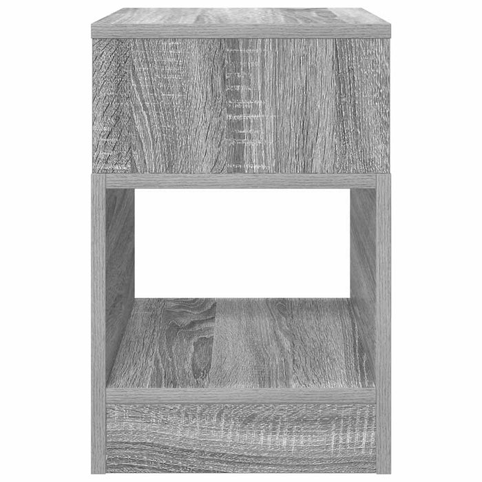 Tavolino Grigio Sonoma 30,5 x 30 x 45 cm Legno multistrato 890906