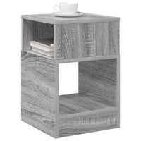 Tavolino Grigio Sonoma 30,5 x 30 x 45 cm Legno multistrato 890906