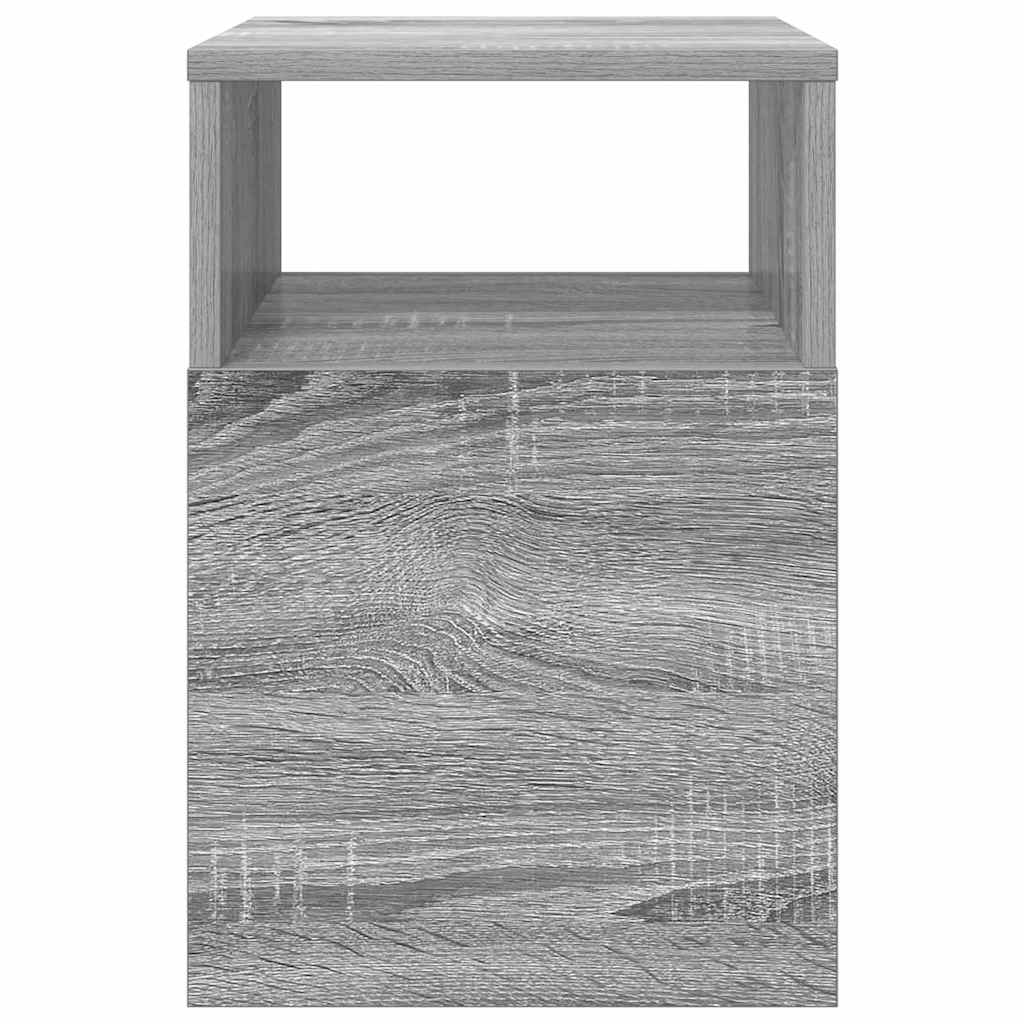 Tavolino Grigio Sonoma 30,5 x 30 x 45 cm Legno multistrato 890906
