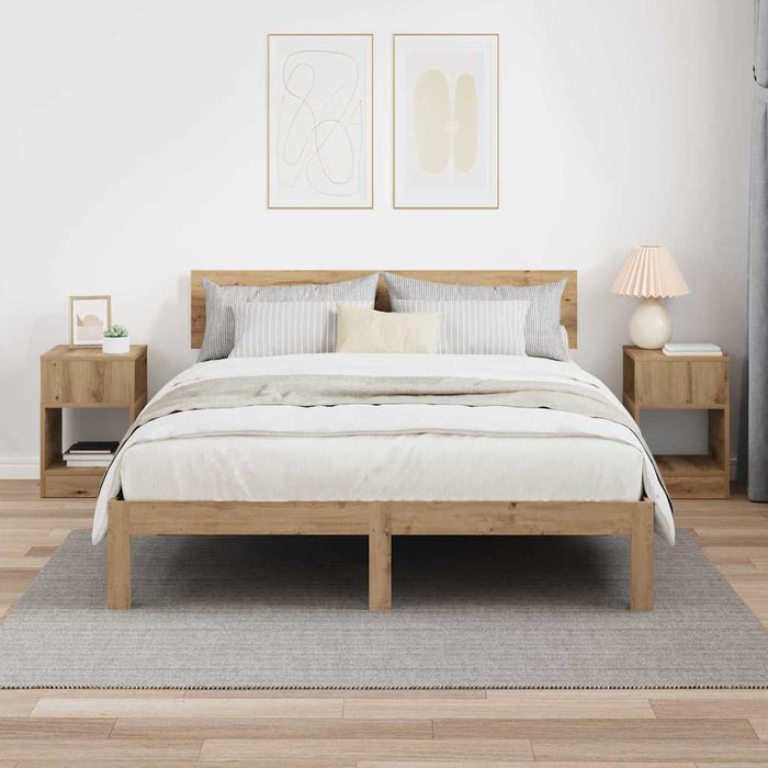 Tavolino 2 pcs Rovere artigianale 30,5 x 30 x 45 cm 890911