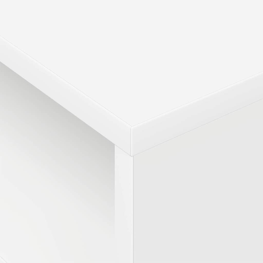 Tavolino 2 pcs Bianco 40,5 x 40 x 45 cm Legno multistrato 890913